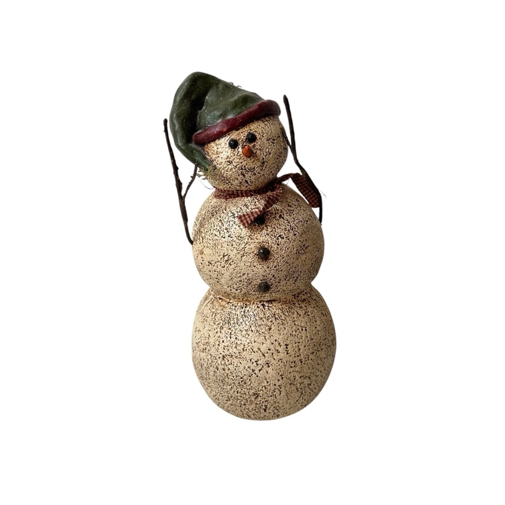 Charming 14" Snowman Holiday Decor Made in USA